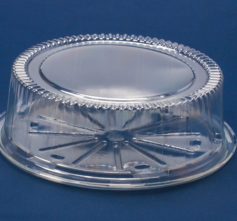 Food safe plastic container CD9-High for food packaging and display