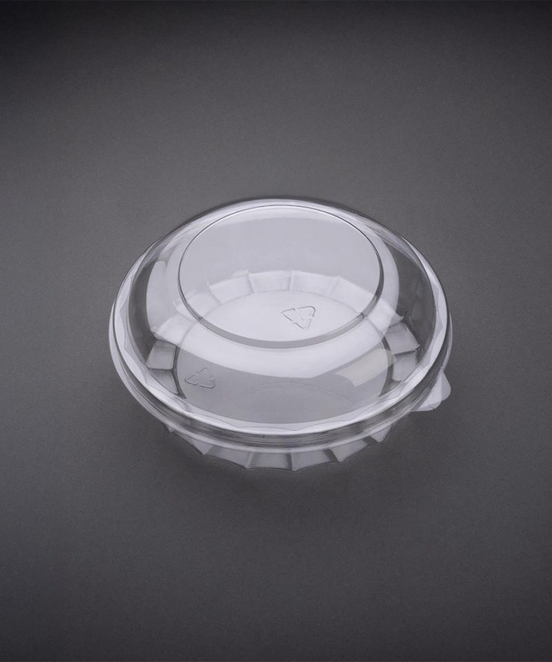 SP700DL clear plastic food packaging container with secure lid, designed for fresh salads, deli foods, ready meals, and retail food packaging applications.