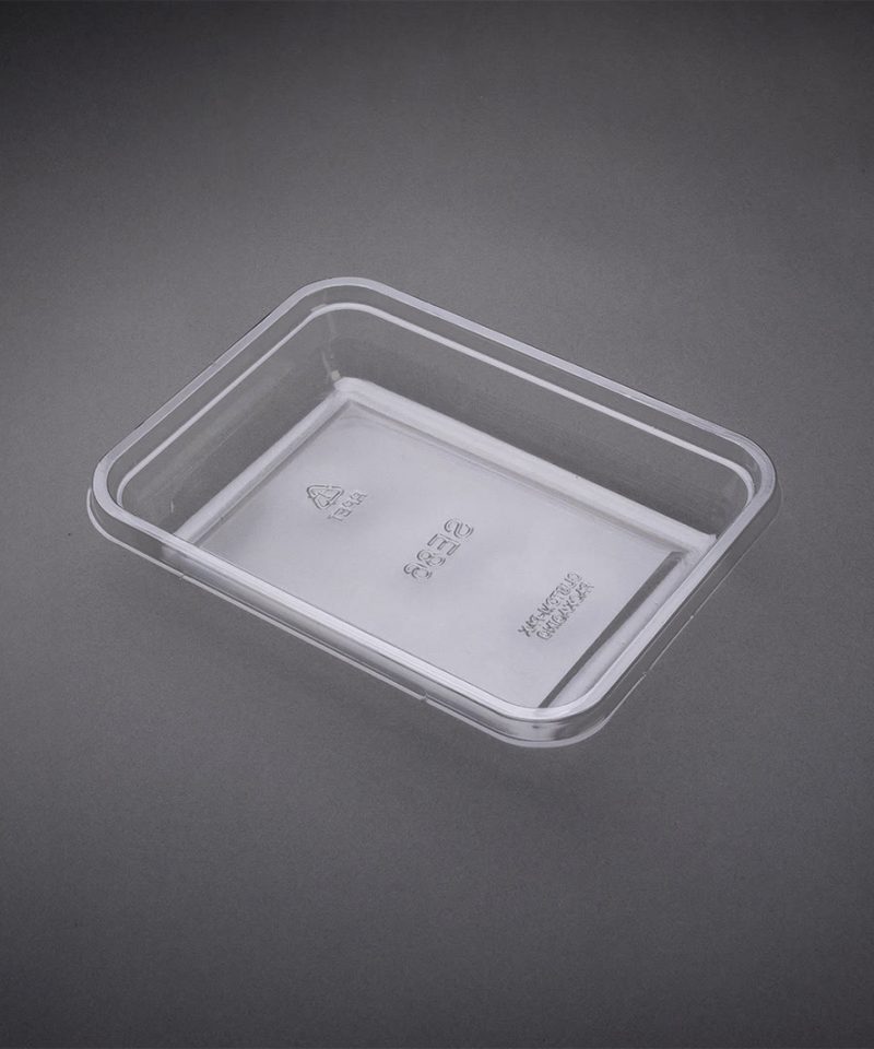 Plastic food container SE85 for prepared foods and retail packaging