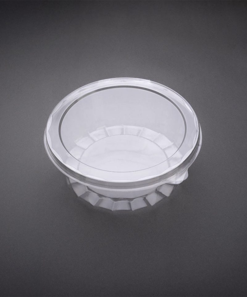 Custom-Pak NZ plastic packaging solution featuring a clear container for fresh food display and product protection.
