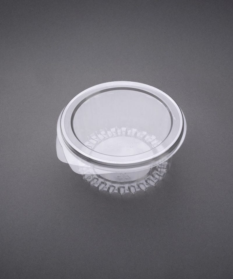 Transparent plastic packaging product manufactured by Custom-Pak NZ for food protection and product visibility.