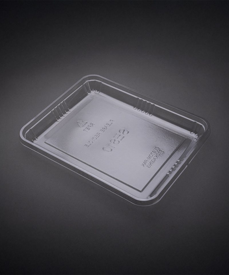 SE810 clear plastic food container for takeaway and catering