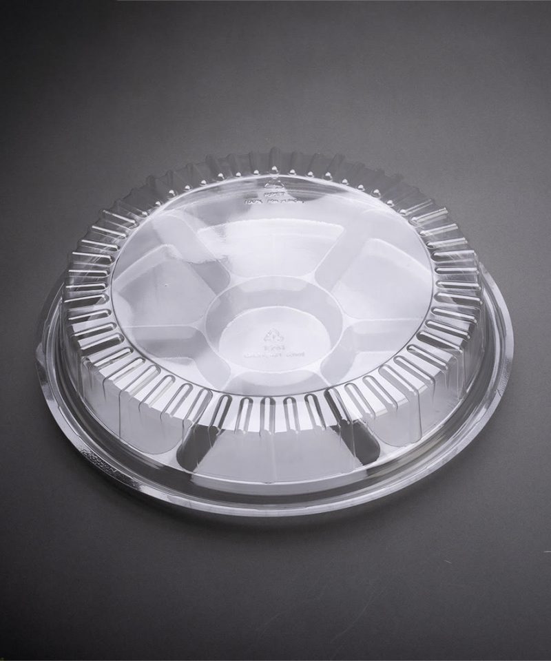 CD12 Low Lid Compartment recyclable plastic food packaging container for product packaging