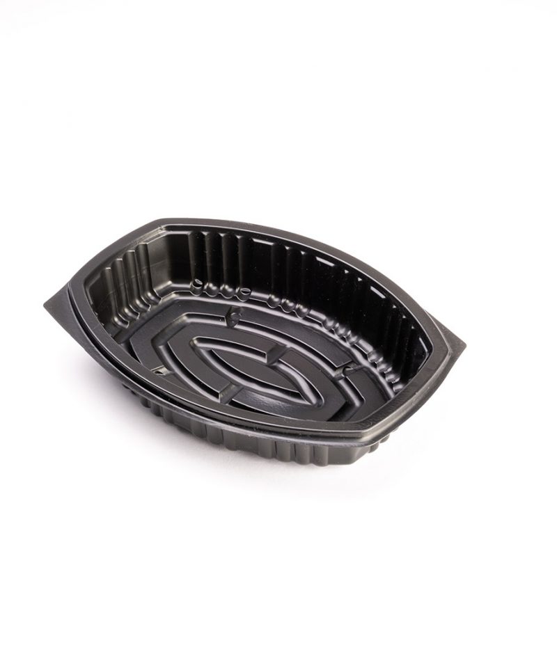 Chicken Coup clear plastic food container for hot chicken and takeaway meals