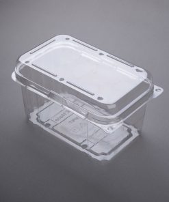 Durable, clear food-safe plastic container with secure vented lid – designed for custom product packaging and food packaging products in New Zealand