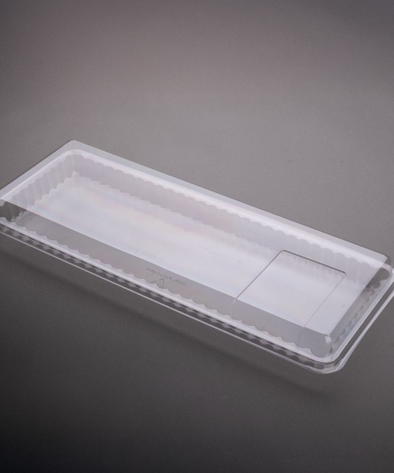 Clear rectangular plastic packaging tray for food – designed for product plastic packaging, food packaging products, and plastic packaging for food products in New Zealand