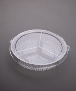 Multi-compartment plastic pack used for food in plastic packaging and plastic packaging products – ideal for takeaway and pre-packed meals in NZ
