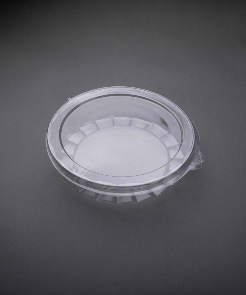 SP700FL clear RPET flat lid for food packaging